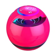 Bluetooth Speaker with Subwoofer and RGB Lights 360° Sound 1000 mAh Battery 10 m Range 100 Hz–20 kHz Frequency Response