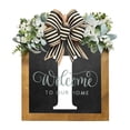 thumbnail image 1 of RXIRUCGD Last Name Year Round Front Door Wreath Decorative Hanging Plaques In Front Of The Door, 1 of 1