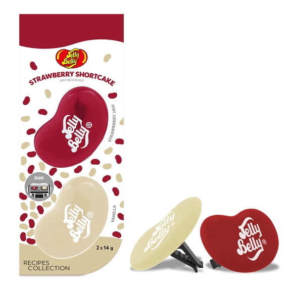 Jelly Belly Air Freshener (Strawberry Shortcake Scent, 2 Pack)
