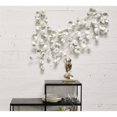 thumbnail image 2 of Moe's Home Collection Aurelia 2-Piece Metal Wall Decor Sculpture Set in White, 2 of 6