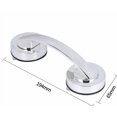 thumbnail image 1 of Shisuyan 2PCS Suction Cup Shower Handles: Strong Adhesive Grab Bars for Bathroom Safety - Removable Handrails - Portable Suction Handles for Glass and Tile, 1 of 7