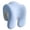 Sky Blue, variant on CJiaWei Extra Firm Off Ice Chair Headrest Attachment Ergonomic Head Rest For Off Ice Chair Neck Pillow With Neck Support