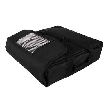 Sac Isotherme pour Pizza Develivey pour Camping, Voyage, Plein Air, Noir 50x50x16 cm