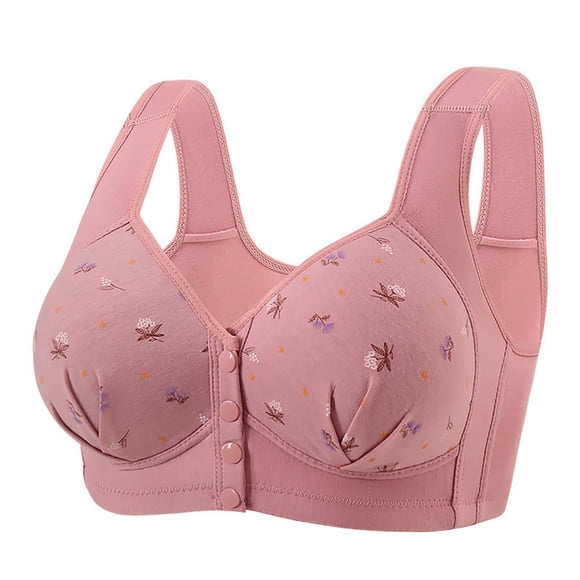 Full Coverage Wireless T Shirt Bra for All Day Comfort and Support – Seamless Underwear for Large Bust Everyday Relaxed Fit Durable Three- Hook