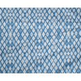 thumbnail image 5 of oneOone Polyester Lycra Medium Blue Fabric Ikat Sewing Craft Projects Fabric Prints By Yard 56 Inch Wide, 5 of 5