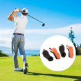 thumbnail image 3 of S SERENABLE Ensemble de 4 Pcs de Clubs Hybrides de Golf en Maille avec Étiquette Numérotée, Protection Cadeau de Golf, Orange, 3 of 9