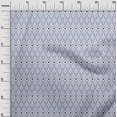 thumbnail image 2 of oneOone Cotton Silk Fabric Ogee Ikat Print Fabric BTY 42 Inch Wide, 2 of 4