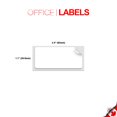 thumbnail image 2 of 20 Rouleaux d'Étiquettes Compatibles DK-1209 pour BROTHER Rouleau Seulement 1-1/7 Pouces x 2-3/7 Pouces (28,9 mm x 62 mm), 2 of 5