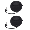 thumbnail image 1 of 2X Mini Haut-Parleur Portable Rechargeable de Voyage avec Entrée aux Filaire Casque 3.5mm, 1 of 8