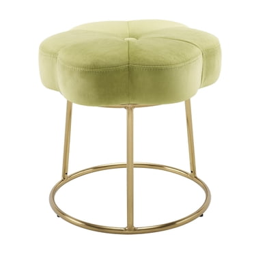 Tabouret d'appoint de coiffeuse Sabine, vert