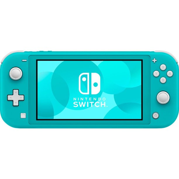 New Nintendo Switch Lite Turquoise Console Bundle with 6 Games