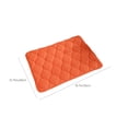thumbnail image 3 of Meitianfacai Winter Plush Pet Mat Cats Mat Dog Mat Kennel Mat Winter Warm Wear Counteractive Scratch Counteractive Biting Counteractive Washable Puffy Mat, Orange, 3 of 6