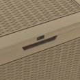 thumbnail image 5 of vidaXL Garden Storage Box Light Brown 55.5x43x53 cm Polypropylene, 5 of 5