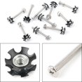 thumbnail image 2 of 10pcs REPAIR KIT Star nuts 1/4-20 screws For 1" OD tube Threadless Forks, 2 of 10