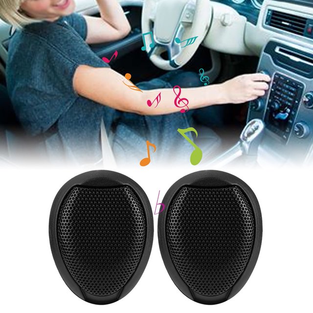 Haut-parleur Mini pour Voiture, Haut-Parleur Audio Autoadhésif pour Automobile avec Colle