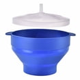 thumbnail image 1 of Bol à Maïs Soufflé pour Micro-Ondes avec Couvercle Ventilé, Moule à Maïs Soufflé en Silicone Allant au Four, Conception Pliable Résistante à la Chaleur, Popper à Maïs Soufflé Portable pour Collations, Rangement, Cuisine, Camping, Compatible Lave-Vaisselle,, 1 of 1