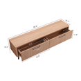 thumbnail image 3 of Manhattan Comfort Jodie TV Stand made from Engineered Wood in Maple, 3 of 8