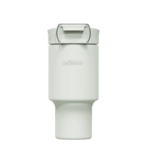Dr. Brown's Lait maternel et chiller de formule, stockage isotherme portable pour pomper / Alimentation en bouteilles, 20 oz, blanc arctique, 0 mois + sans BPA