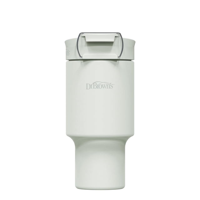 Dr. Brown's Lait maternel et chiller de formule, stockage isotherme portable pour pomper / Alimentation en bouteilles, 20 oz, blanc arctique, 0 mois + sans BPA