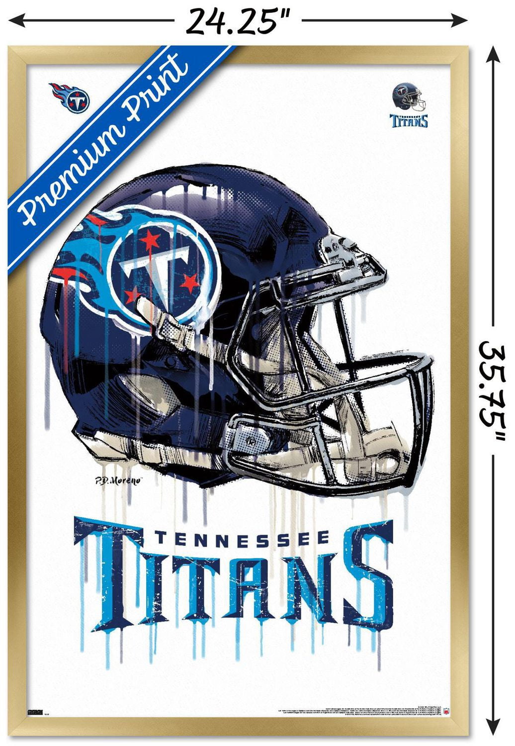 NFL Tennessee Titans - Casque anti-goutte 20
