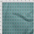 thumbnail image 3 of oneOone Cotton Poplin Fabric Floral & Paisley Block Print Sewing Fabric BTY 42 Inch Wide, 3 of 4
