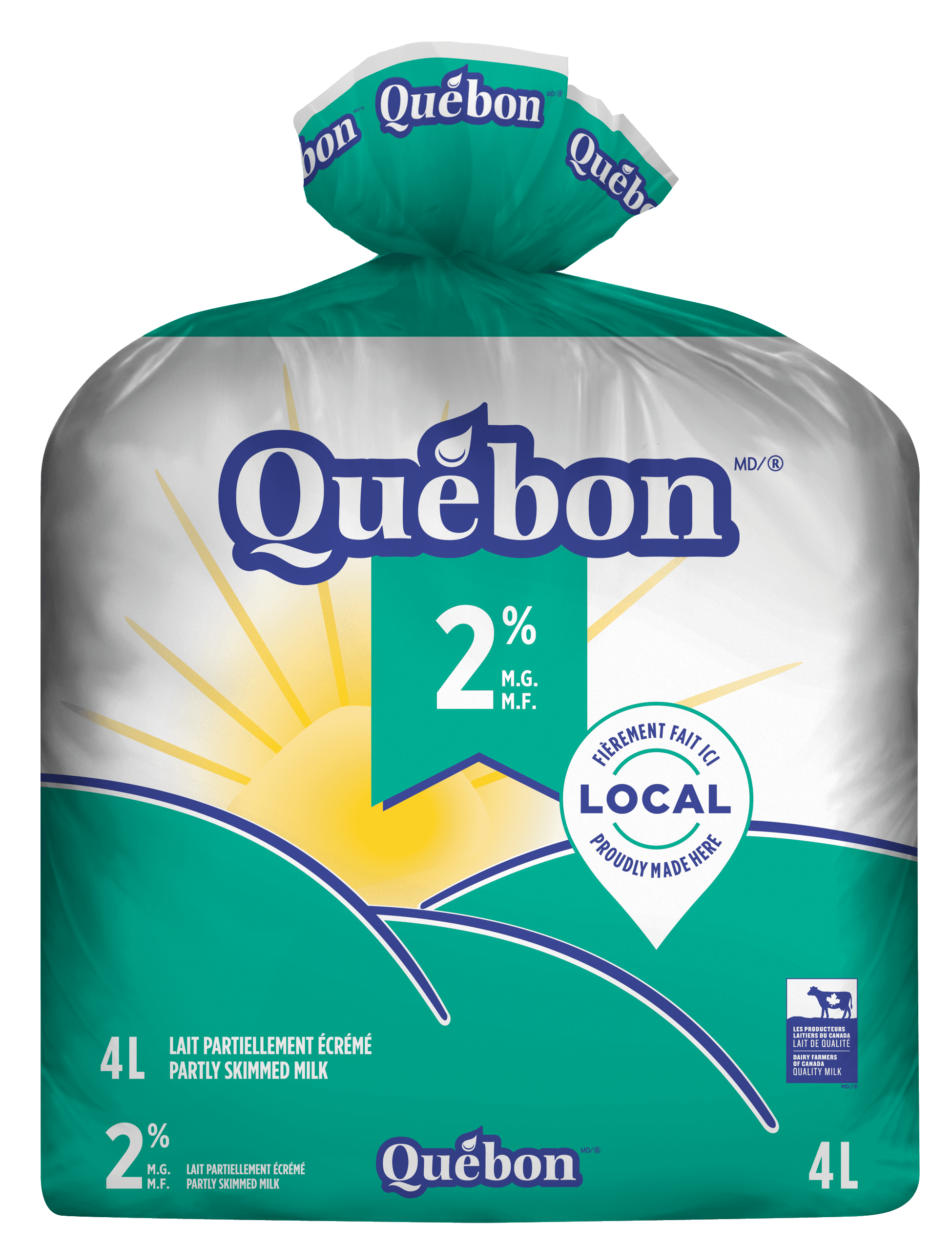 Québon Lait Partiellement Écrémé 2 %