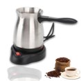 thumbnail image 2 of EDFBUYKRS VINGVO Cafetière Turque en Acier Inoxydable 600 ml Machine à Café Turc Arabe et Grec et Machine à Café Turc Chauffe-Marmite Bouilloire Capacité de 5 à 6 Tasses F, 2 of 4