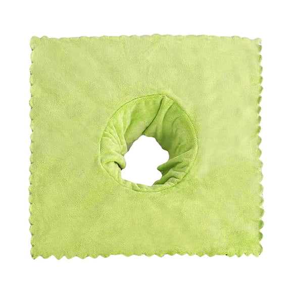 fastboy Massage Table Sheet Covers with Face Breath Hole 40x40cm for Massage Bed Green