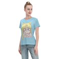 thumbnail image 4 of Women's Basic Short Sleeve T-Shirt Sailor Moon Q Edition Tsukiha, 4 of 6