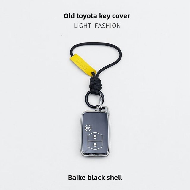 Car Key Fob Cover Case Protector For Toyota Key Fob Cover Crown 12 13 Gen Reiz Camry Prado Key Case