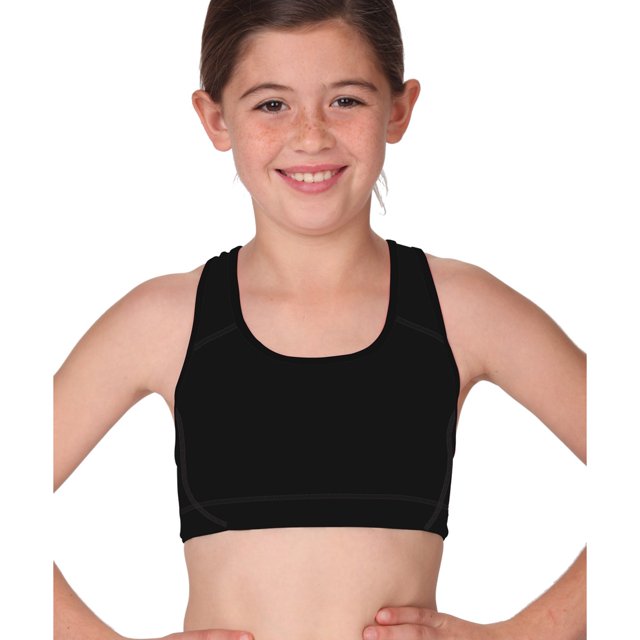 Soffe Girls Mid Impact Cheer Bra - 1210G