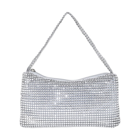 Gupgi Rhinestone Evening Bags for Women Diamond Purse Bling Handbag Sparkly Clutch Purses for Party Club Wedding Prom