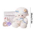 thumbnail image 3 of ‌Sheep Plush Toy - Dress-Up Lamb Plush Toy 11.4 Inches with Removable Outfit & Handbag - Ultra-Soft Stuffed Animal Gift for Valentine's/Birthday, Machine-Washable(Including Gift Box), 3 of 9