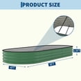 thumbnail image 3 of BeesClover 2 Pcs Raised Garden Beds Outdoor, Outdoor Deep Planter Box Kit with Tool-Free Assembly, Easy Assembly Raised Beds, Durable Planters for Outdoor Plants, 3 of 8