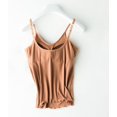 thumbnail image 4 of HNMKIU Work Out Tank Tops Women Shelf Bra Camisoles Adjustable Spaghetti Strap Tank Tops Basic Layer, 4 of 4