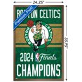 thumbnail image 2 of NBA Boston Celtics - Logo de l'équipe des finales NBA 2024, 2 of 4