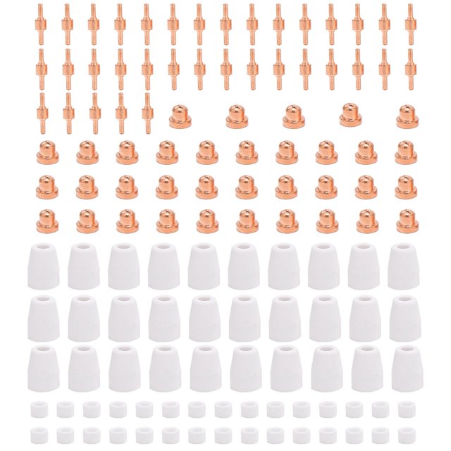 Kit de Ventouses d'Électrodes Courtes Pt31 Consommables en Cuivre Accessoires de Machine à Souder130pcs