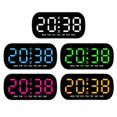 thumbnail image 5 of Multi-functio Digital LED Alarm Clocks with Temperature Date Display Table Clock, 5 of 5