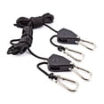 thumbnail image 2 of Graflsoa Lot de 4 Corde Réglable Robuste avec Roues en Métal pour Usage Extérieur, 2m Longueur, Capacité de Charge 68-75kg, Sans Manchon en Aluminium, 2 of 6