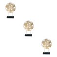 thumbnail image 3 of maskred Contemporary Nordic Home Office Desktop Decor with Iron Accessories Gold M 3Set, 3 of 6