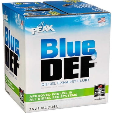 Peak & Herclnr DEG002 2.5 gal Platinum Diesel Exhaust Fluid, Blue