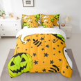 thumbnail image 2 of YST, Halloween Pumpkin Comforter Set, Cartoon Ghost Bedding, 7-Piece, Twin Size, 2 of 5