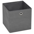 thumbnail image 2 of vidaXL Storage Boxes 10 pcs Non-woven Fabric 32x32x32 cm Grey, 2 of 5