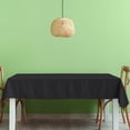 thumbnail image 1 of yulier Large Plastic Table Cloth 54 x 108 Inch Disposable Tablecloths Rectangle Table Cover for Parties Wedding Picnic Outdoor, Leakproof, Black, 1 of 8