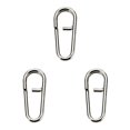 thumbnail image 1 of QualitChoice 100 Pcs/sac Connecteur d'Hameçon de Pêche en Acier Inoxydable QL Lock Émerillons à Enclenchement Support d'Appât de Sécurité Dispositif Matériel de Pêche S 3ensemble, 1 of 6
