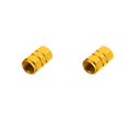 thumbnail image 4 of Youkk 4 Pcs Capuchons de Pneus Décoratifs Pièce de Pneu Exquise Accessoire de Modification Doré 2 Ensembles, 4 of 6