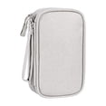thumbnail image 1 of GROWTH TANK Travel Cable Organizer Electronics Accessories Organizer for Cord Data Cable Large Gray, 1 of 9