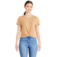 thumbnail image 1 of George Women's Twist Front Tee, 1 of 6