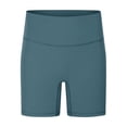 thumbnail image 4 of Yuyuzo Yoga Biker Shorts Womens High Waisted Belly Control Shapewear Workout Running Compression Shorts, 4 of 7