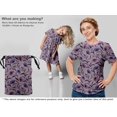 thumbnail image 5 of oneOone Cotton Poplin Twill Lavender Fabric Florals Fabric For Sewing Printed Craft Fabric By The Yard 56 Inch Wide, 5 of 5